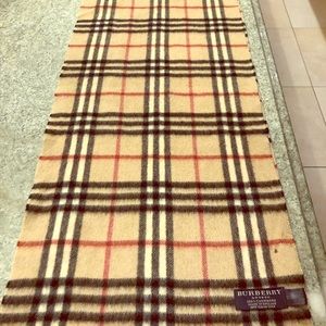 100% authentic BURBERRY cashmere OVERSIZED scarf!